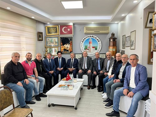 Eyüpsultan Kaymakamı Dr. Arslan Yurt’tan Gostivarlılar Kültür ve Dayanışma Derneği’ne Ziyaret